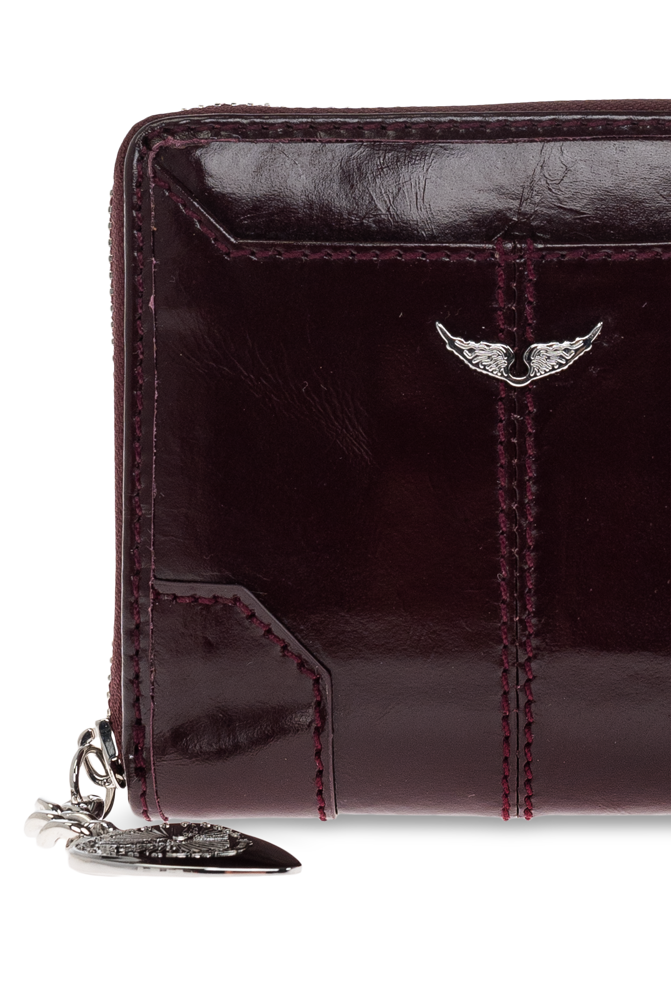 Zadig & Voltaire “Sunny Mini” leather wallet | Women's | Vitkac